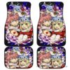 Natsu Lucy Christmas Fairy Tail Car Floor Mats 081812 T1120