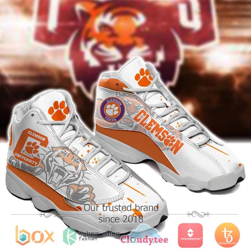 Ncaa Clemson Tigers Air Jordan 13 Sneakers Shoes Ncaa Clemson Tigers Air Jordan 13 Sneakers Shoes