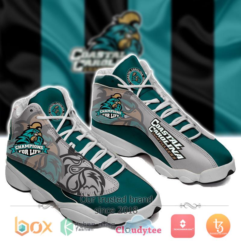 Ncaa Coastal Carolina Chanticleers Air Jordan 13 Sneakers Shoes Ncaa Coastal Carolina Chanticleers Air Jordan 13 Sneakers Shoes