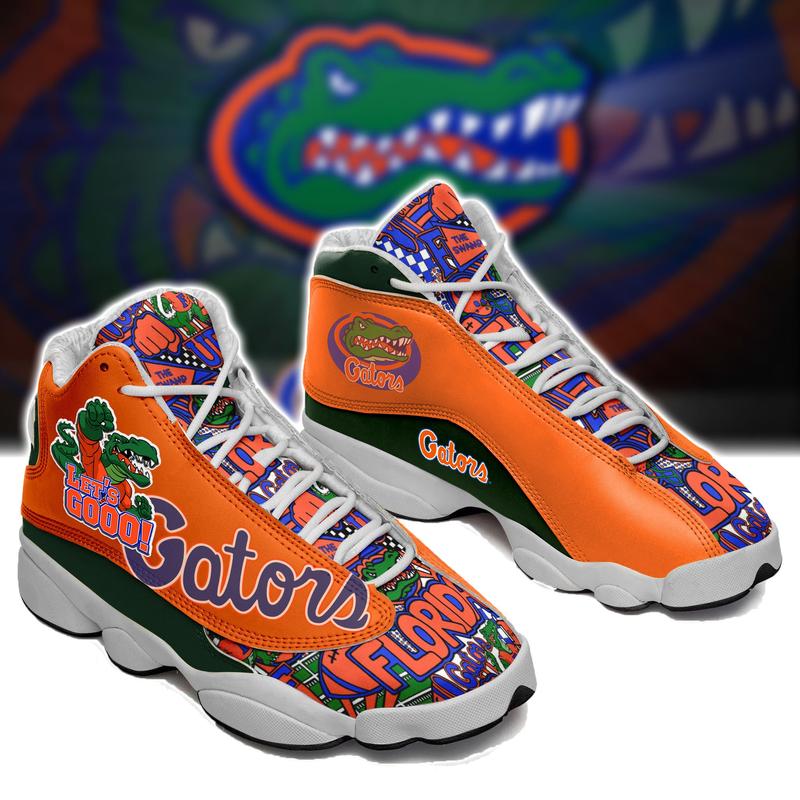 Ncaa Florida Gators Lets Go Gators Air Jordan 13 Sneaker Shoes Ncaa Florida Gators Lets Go Gators Air Jordan 13 Sneaker Shoes