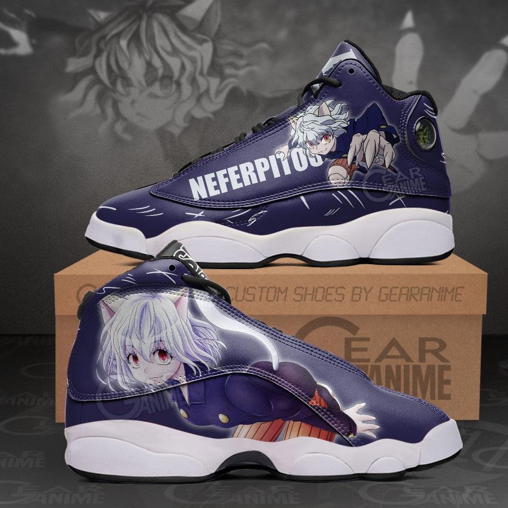 Neferpitou Anime Hunter X Hunter Air Jordan 13 Shoes Neferpitou Anime Hunter X Hunter Air Jordan 13 Shoes