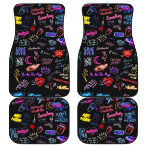 Neon Car Mats