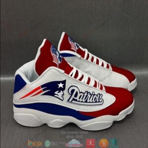 New England Patriots Nfl Football Team Air Jordan 13 Sneaker Shoes