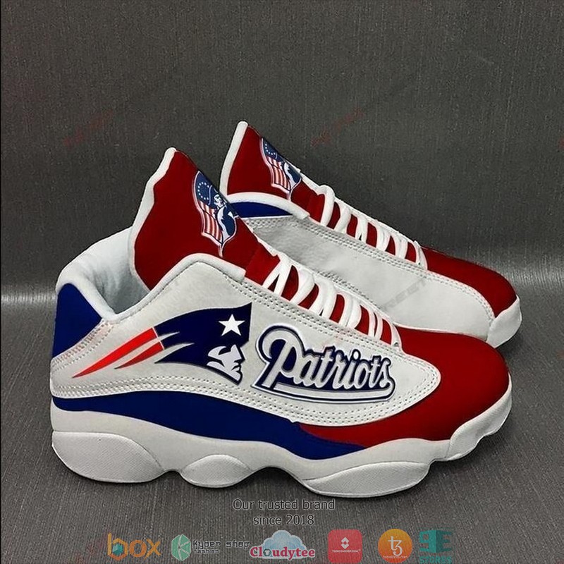 New England Patriots Nfl Football Team Air Jordan 13 Sneaker Shoes New England Patriots Nfl Football Team Air Jordan 13 Sneaker Shoes