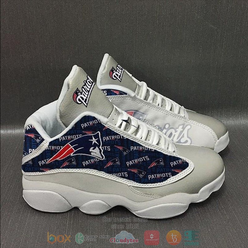 New England Patriots Nfl Logo Football Team Air Jordan 13 Shoes New England Patriots Nfl Logo Football Team Air Jordan 13 Shoes