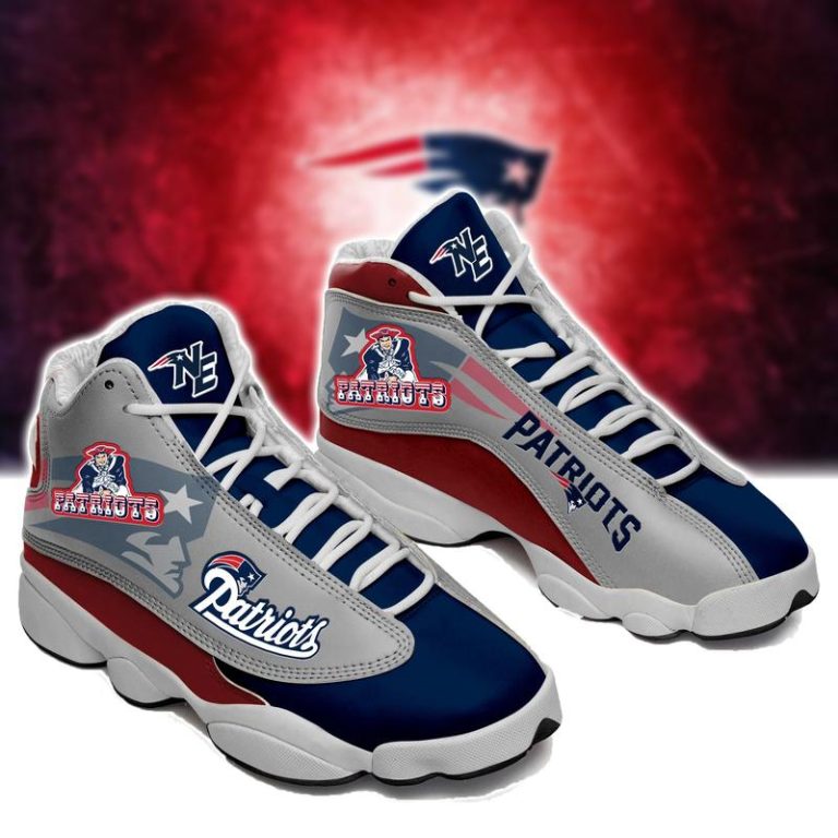 New-England-Patriots-Nfl-Ver-4-Air-Jordan-13-Sneaker-1