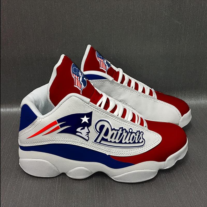 New England Patriots Nfl Ver 5 Air Jordan 13 Sneaker New England Patriots Nfl Ver 5 Air Jordan 13 Sneaker