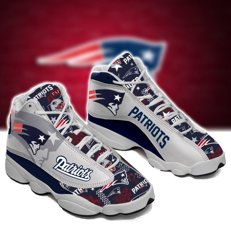 New-England-Patriots-Nfl-Ver-9-Air-Jordan-13-Sneaker-1