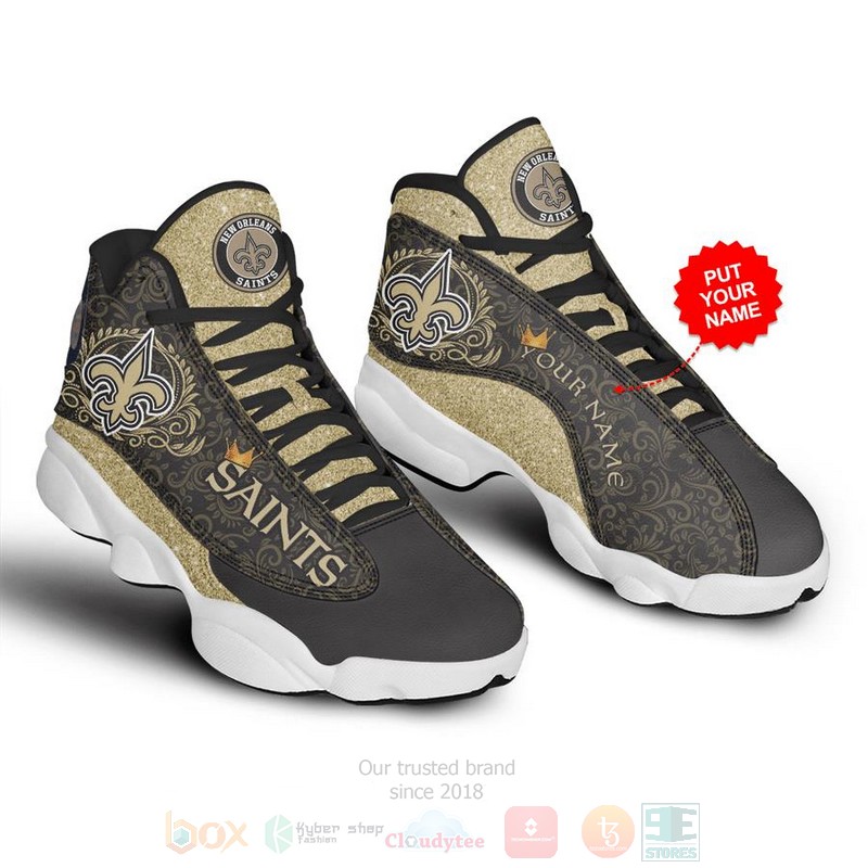 New Orleans Saints Nfl Air Jordan 13 Shoes 3 New Orleans Saints Nfl Air Jordan 13 Shoes 3