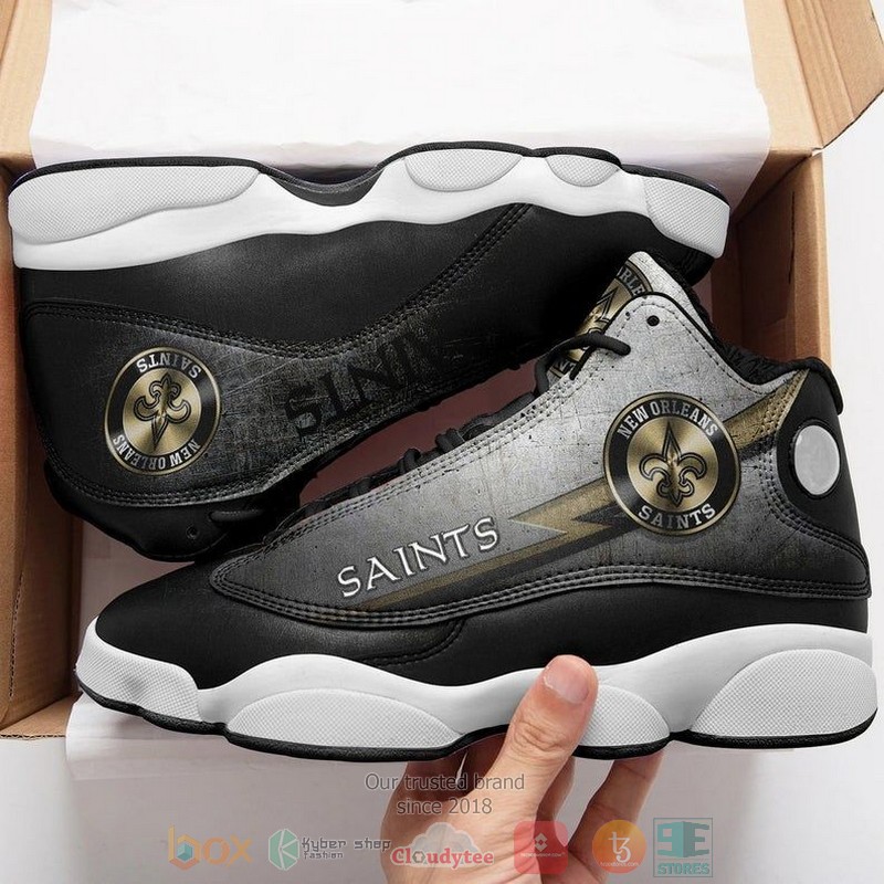 New Orleans Saints Nfl Football Team Air Jordan 13 Shoes 2 New Orleans Saints Nfl Football Team Air Jordan 13 Shoes 2