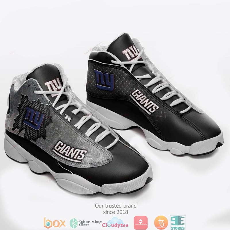 New York Giants Football Nfl Team Air Jordan 13 Sneaker Shoes New York Giants Football Nfl Team Air Jordan 13 Sneaker Shoes