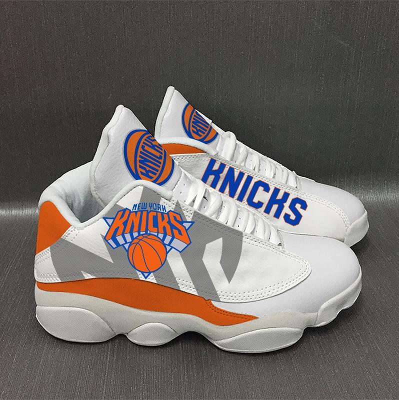New York Knicks Nba Ver 1 Air Jordan 13 Sneaker New York Knicks Nba Ver 1 Air Jordan 13 Sneaker