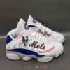 New York Mets Mlb White Air Jordan 13 Shoes