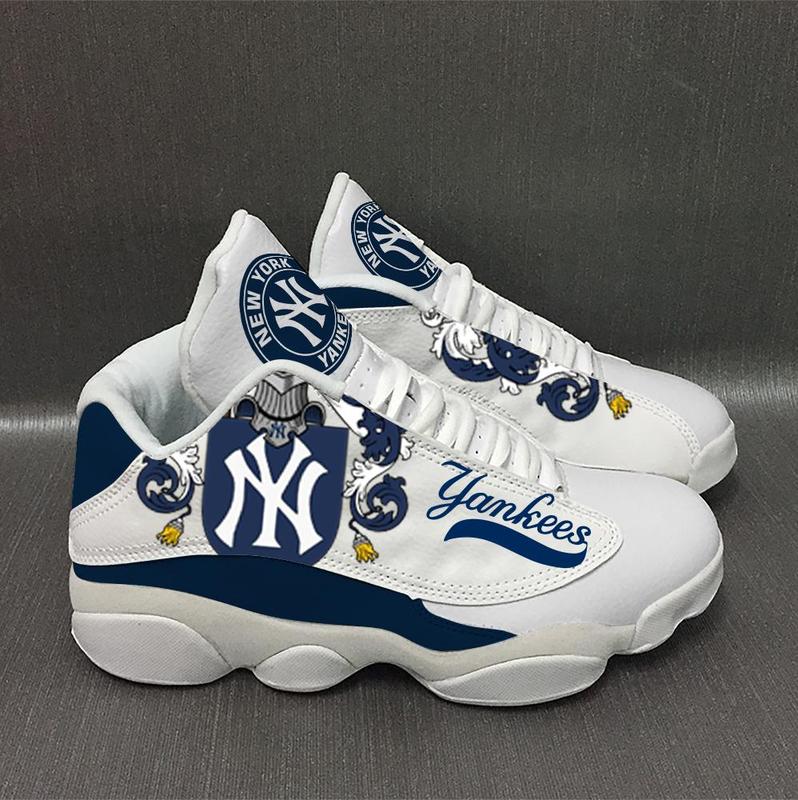 New York Yankees Mlb Ver 1 Air Jordan 13 Sneaker New York Yankees Mlb Ver 1 Air Jordan 13 Sneaker