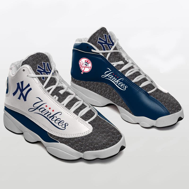 New York Yankees Mlb Ver 5 Air Jordan 13 Sneaker New York Yankees Mlb Ver 5 Air Jordan 13 Sneaker