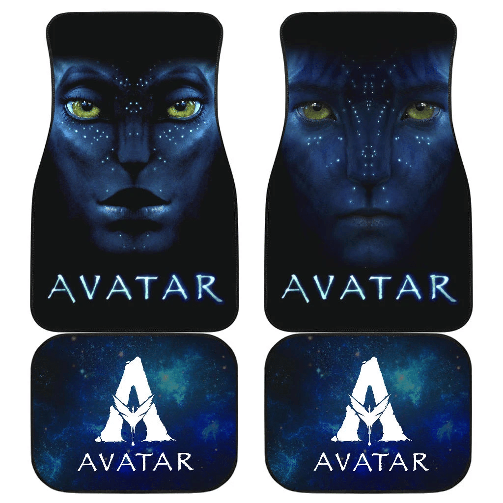 Neytiri And Corporal Jake Sully Avatar Movie Car Floor Mats H200303 Neytiri And Corporal Jake Sully Avatar Movie Car Floor Mats H200303