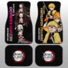 Nezuko And Zenitsu Car Floor Mats Custom Demon Slayer Anime Gifts Idea For Fans