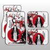 Nezuko Car Floor Mats Custom Japan Style Demon Slayer Anime Car Accessories
