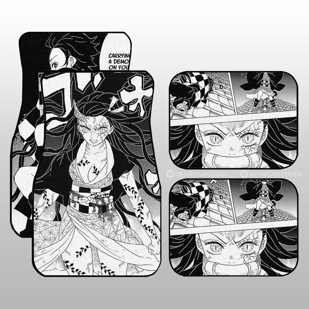 Nezuko-Car-Floor-Mats-Custom-Kimetsu-No-Yaiba-Manga-Car-Accessories-1