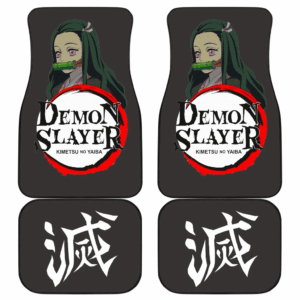 Nezuko Demon Slayer Anime Car Floor Mats UBC033001