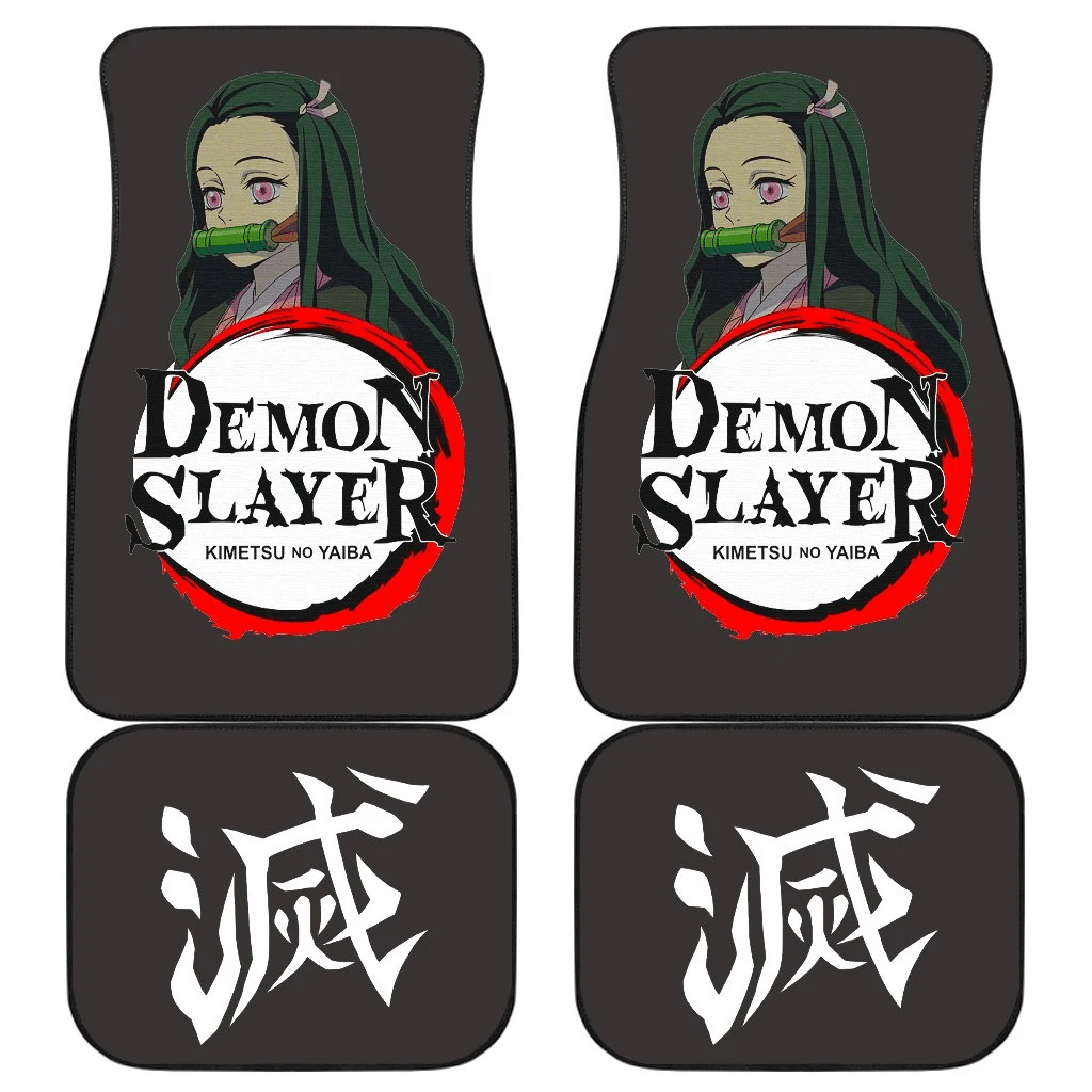 Nezuko Demon Slayer Anime Car Floor Mats UBC033001 Nezuko Demon Slayer Anime Car Floor Mats UBC033001