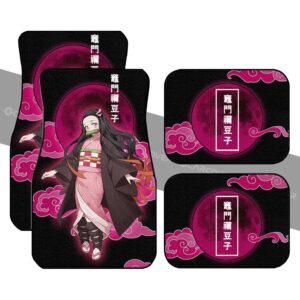 Nezuko Kamada Car Floor Mats Custom Demon Slayer Anime Car Accessories