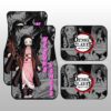 Nezuko Kamado Car Floor Mats Custom Demon Slayer Anime Mix Manga Gifts For Fans