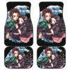 Nezuko Kamado & Tanjiro Kamado Kimetsu No Yaiba Car Floor Mats H1223