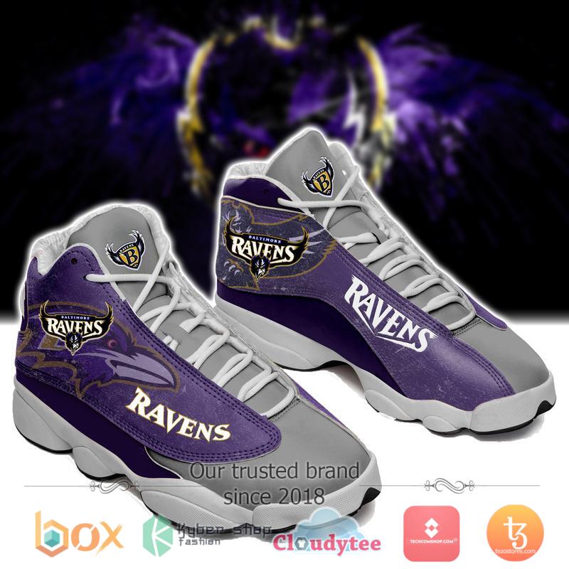 Nfl Baltimore Ravens Air Jordan 13 Sneakers Shoes Nfl Baltimore Ravens Air Jordan 13 Sneakers Shoes