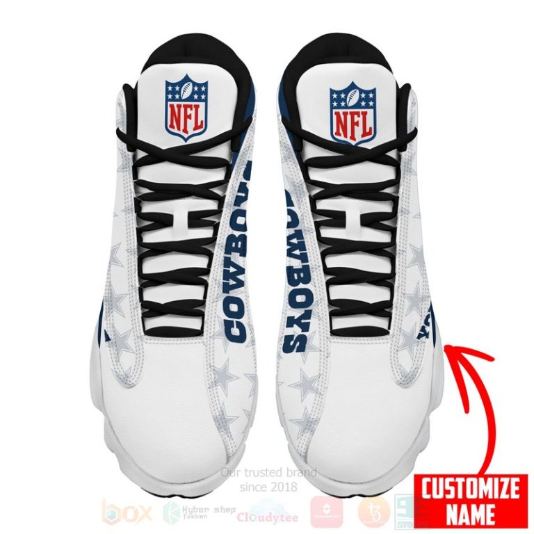 Nfl-Dallas-Cowboys-Custom-Name-Air-Jordan-13-Shoes-2