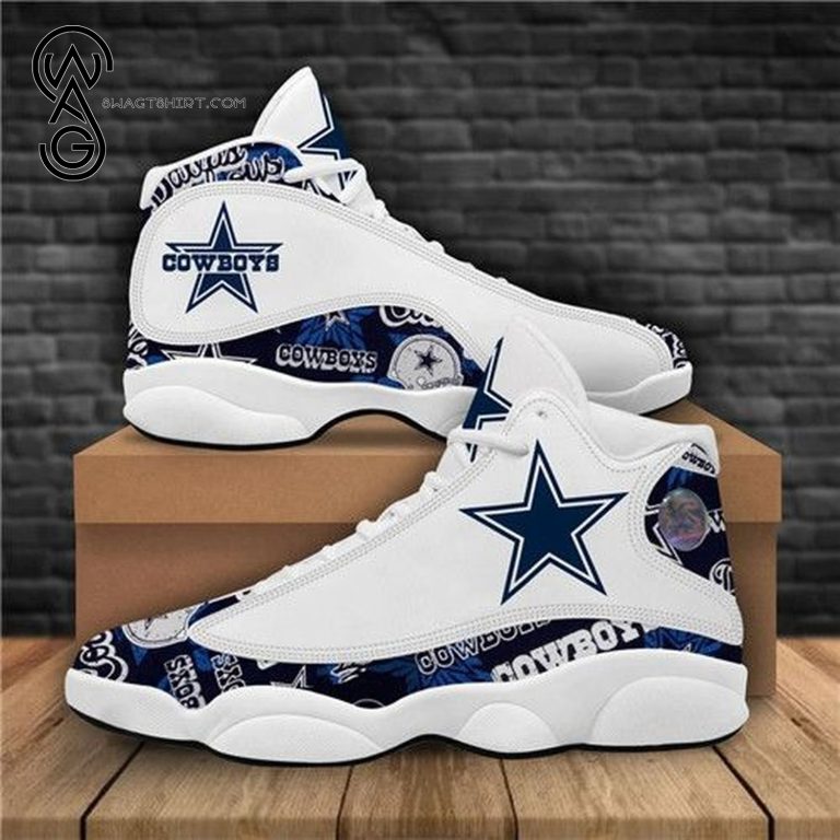 Nfl-Dallas-Cowboys-Sport-Team-Air-Jordan-13-Shoes-1