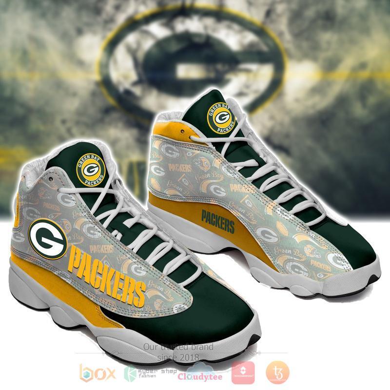 Nfl Green Bay Packers Logos Air Jordan 13 Shoes Nfl Green Bay Packers Logos Air Jordan 13 Shoes