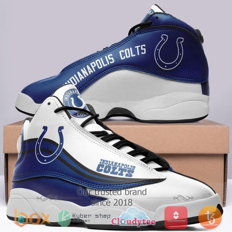 Nfl-Indianapolis-Colts-Air-Jordan-13-Sneakers-Shoes-1