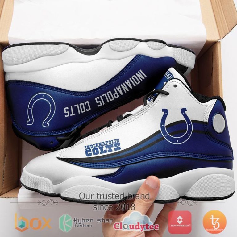 Nfl-Indianapolis-Colts-Air-Jordan-13-Sneakers-Shoes-2