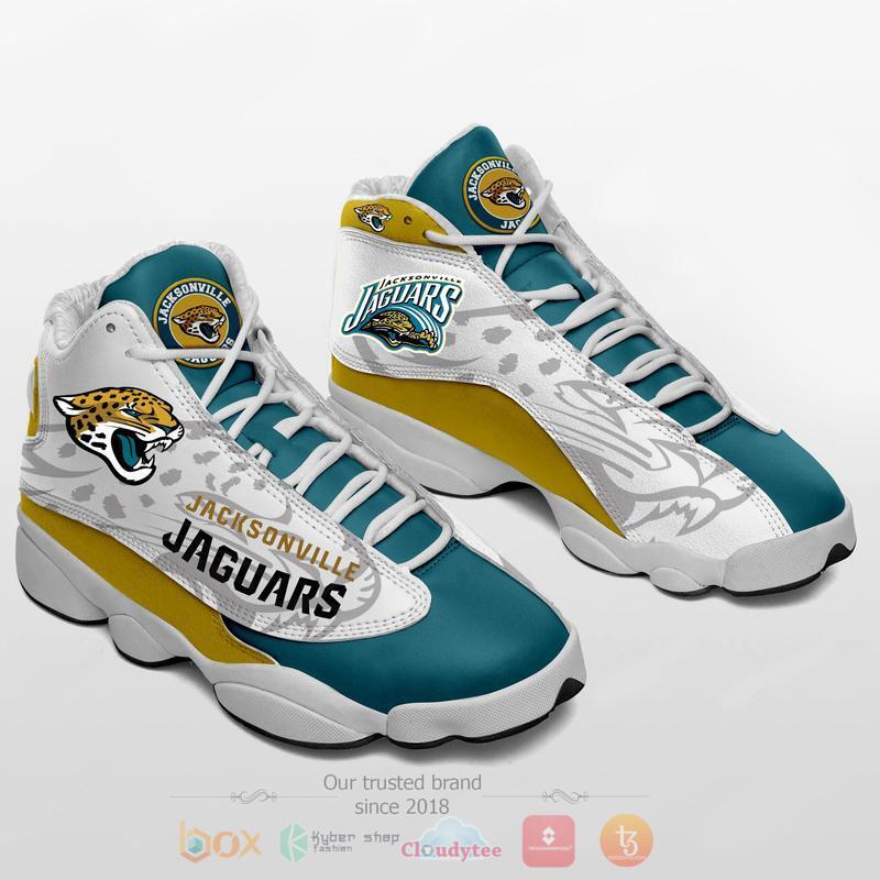 Nfl Jacksonville Jaguars Blue White Air Jordan 13 Shoes Nfl Jacksonville Jaguars Blue White Air Jordan 13 Shoes