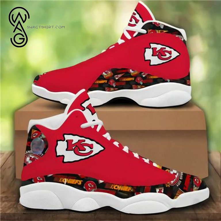 Nfl-Kansas-City-Chiefs-Air-Jordan-13-Shoes-1