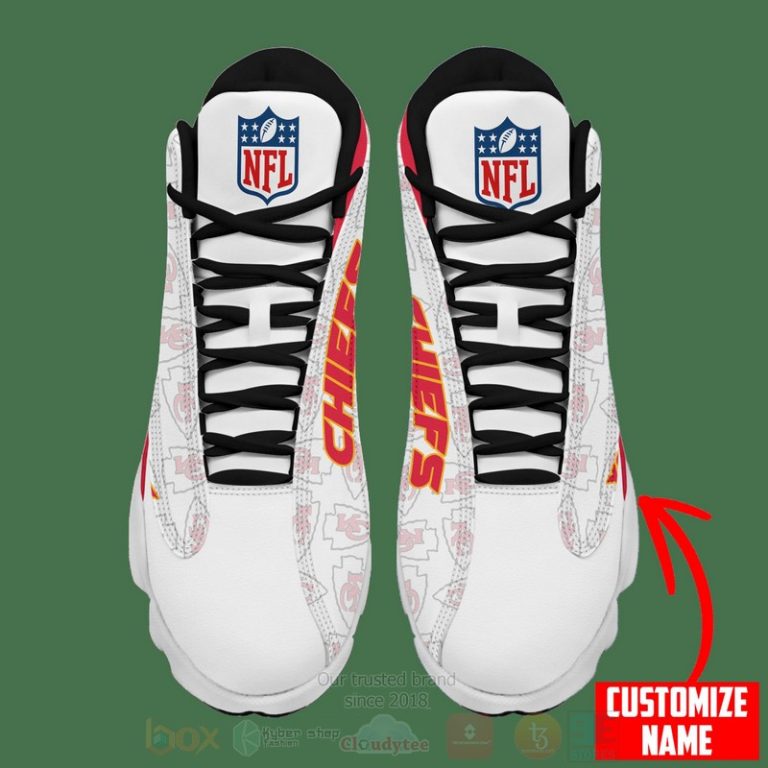 Nfl-Kansas-City-Chiefs-Custom-Name-Air-Jordan-13-Shoes-1