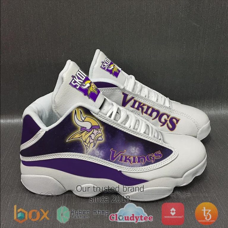Nfl-Minnesota-Vikings-Air-Jordan-13-Sneakers-Shoes-1