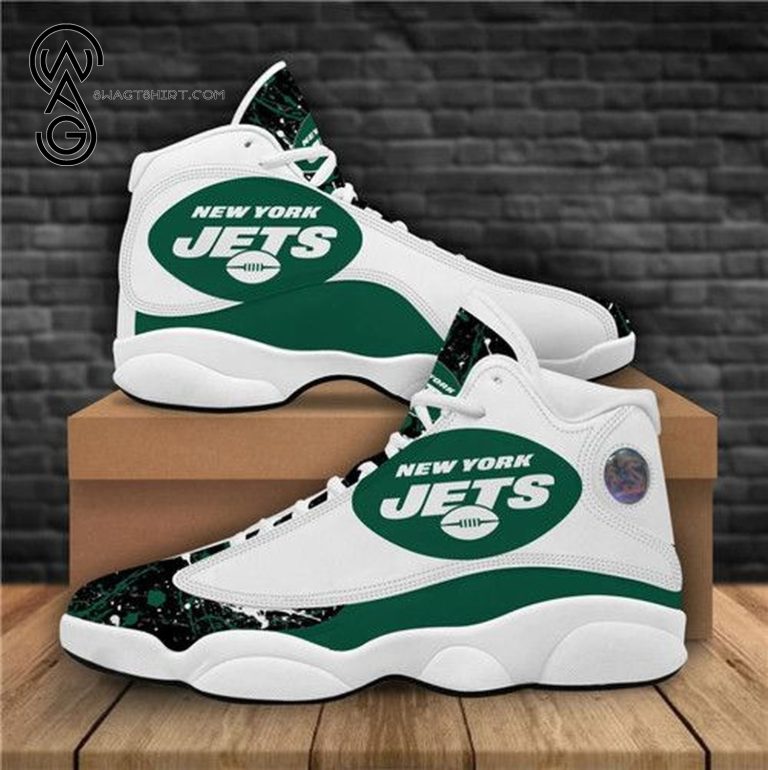 Nfl-New-York-Jets-Air-Jordan-13-Shoes-1