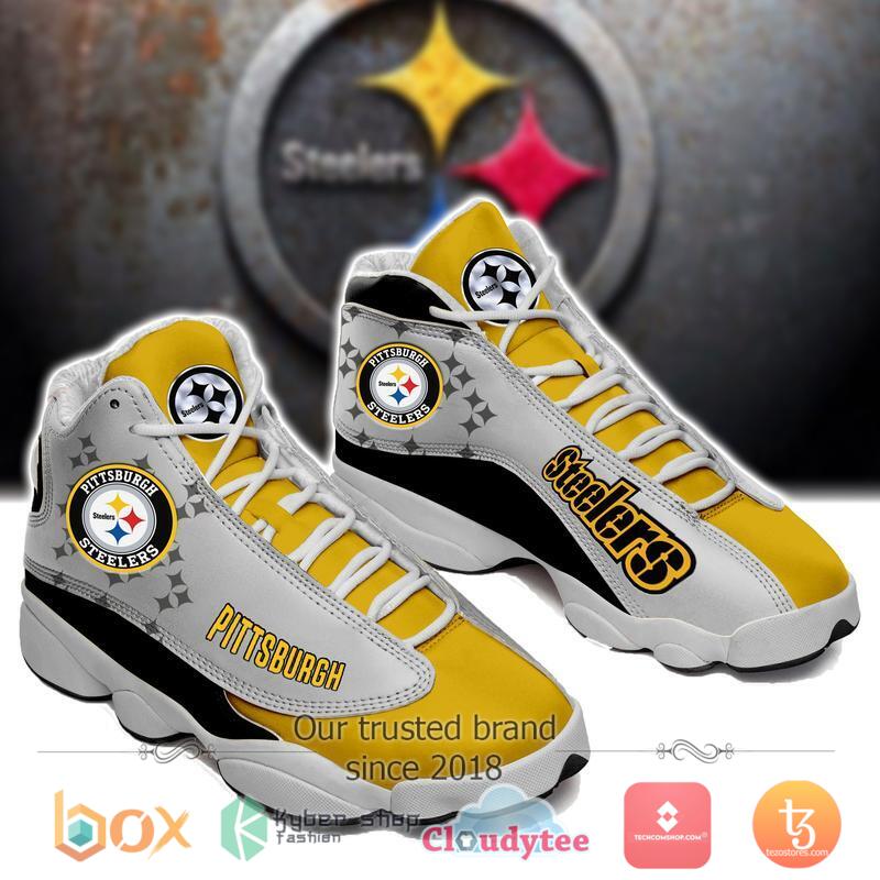 Nfl Pittsburgh Steelers Air Jordan 13 Sneakers Shoes Nfl Pittsburgh Steelers Air Jordan 13 Sneakers Shoes