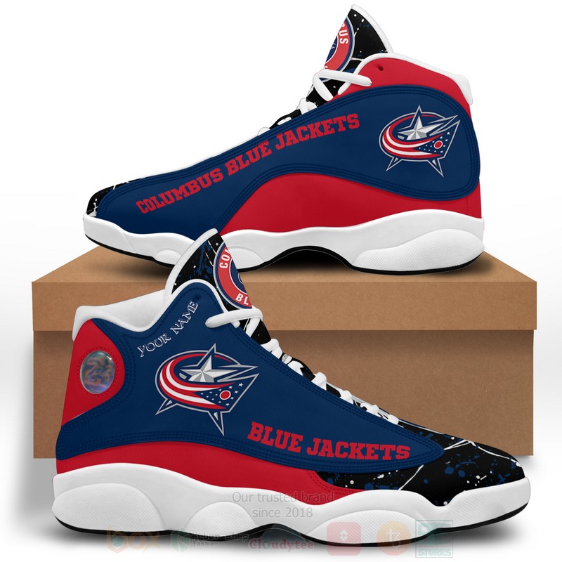 Nhl Columbus Blue Jackets Personalized Air Jordan 13 Shoes Nhl Columbus Blue Jackets Personalized Air Jordan 13 Shoes