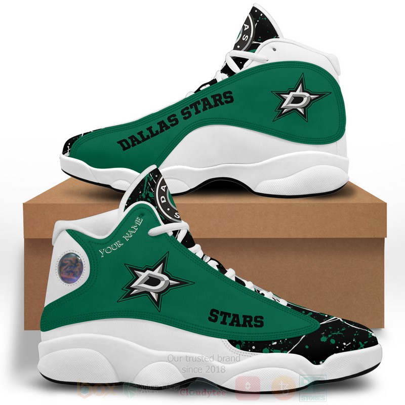 Nhl Dallas Stars Personalized Air Jordan 13 Shoes Nhl Dallas Stars Personalized Air Jordan 13 Shoes