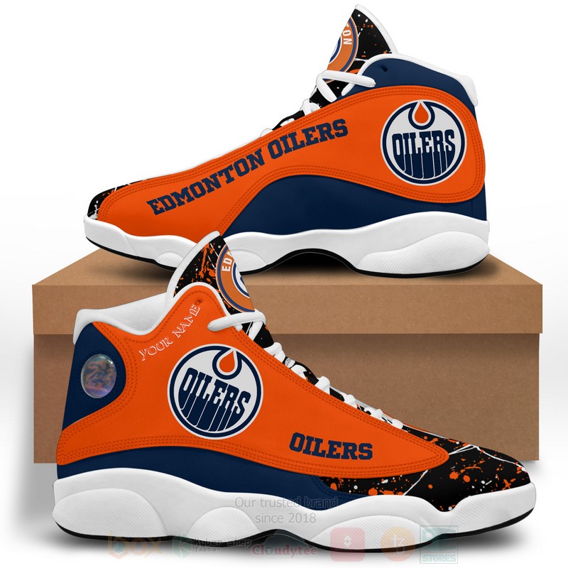 Nhl Edmonton Oilers Personalized Air Jordan 13 Shoes Nhl Edmonton Oilers Personalized Air Jordan 13 Shoes