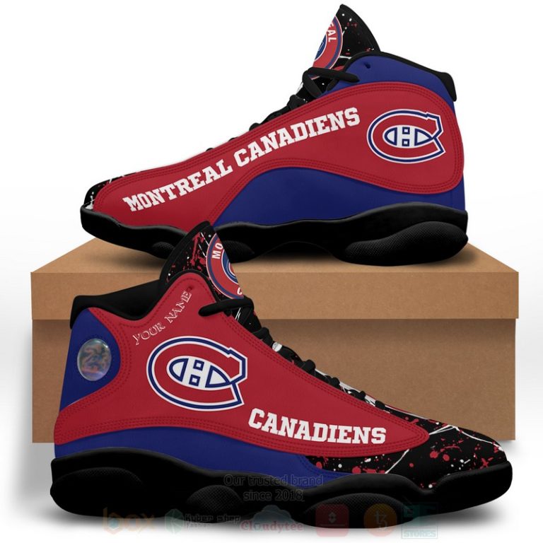 Nhl-Montreal-Canadiens-Personalized-Air-Jordan-13-Shoes-3