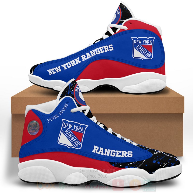 Nhl New York Rangers Personalized Air Jordan 13 Shoes Nhl New York Rangers Personalized Air Jordan 13 Shoes