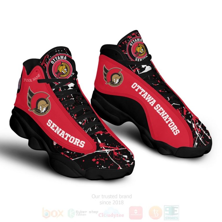 Nhl-Ottawa-Senators-Personalized-Air-Jordan-13-Shoes-1