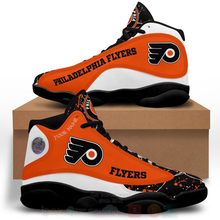 Nhl-Philadelphia-Flyers-Personalized-Air-Jordan-13-Shoes-3
