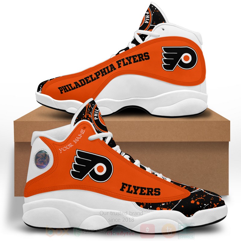Nhl Philadelphia Flyers Personalized Air Jordan 13 Shoes Nhl Philadelphia Flyers Personalized Air Jordan 13 Shoes
