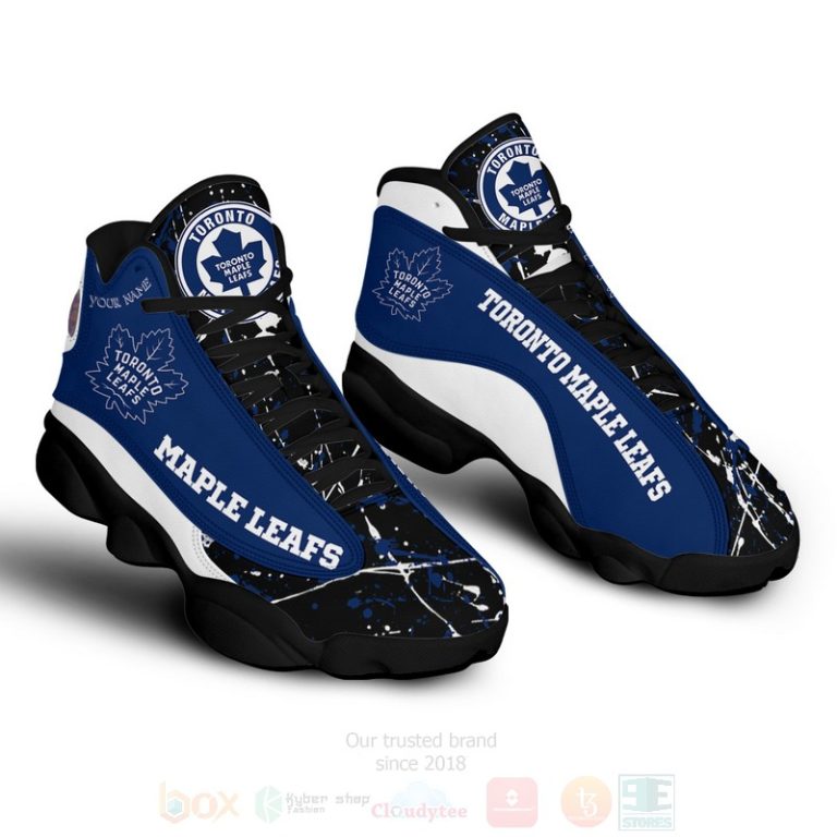 Nhl-Toronto-Maple-Leafs-Personalized-Air-Jordan-13-Shoes-1