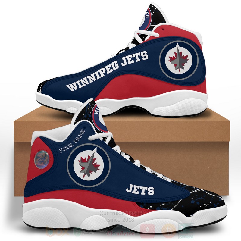 Nhl Winnipeg Jets Personalized Air Jordan 13 Shoes Nhl Winnipeg Jets Personalized Air Jordan 13 Shoes